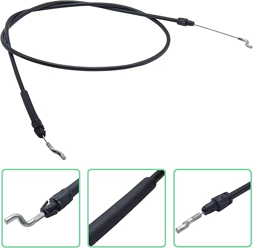 Miniatura 2 de 946-05107B Cable de control de embrague 746-05107A para MTD y Troy Bilt y Cub Cadet 946-05107A 746-05107A Cortacésped