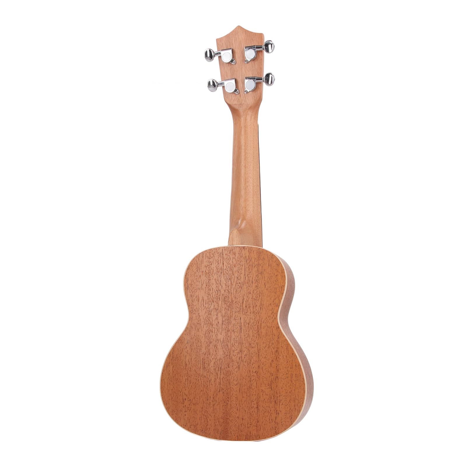 POENVFPO Ukulele aus Holz, 53,3 cm, tragbar, für Anfänger, kompakt und leicht, geeignet für Reisen und Camping, Holzmaterial