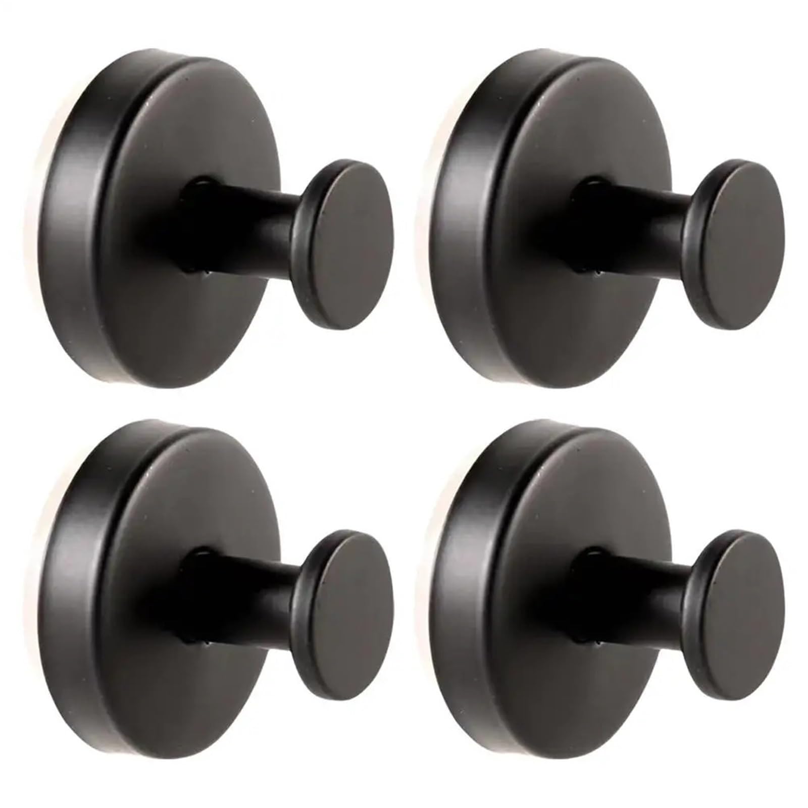YUSUZH 8pcs Suction Cup Wreath Hanger Hooks for Wreaths On Glass Christmas Wall Xmas Party Supplies for Bathroom & Kitchen(Black)