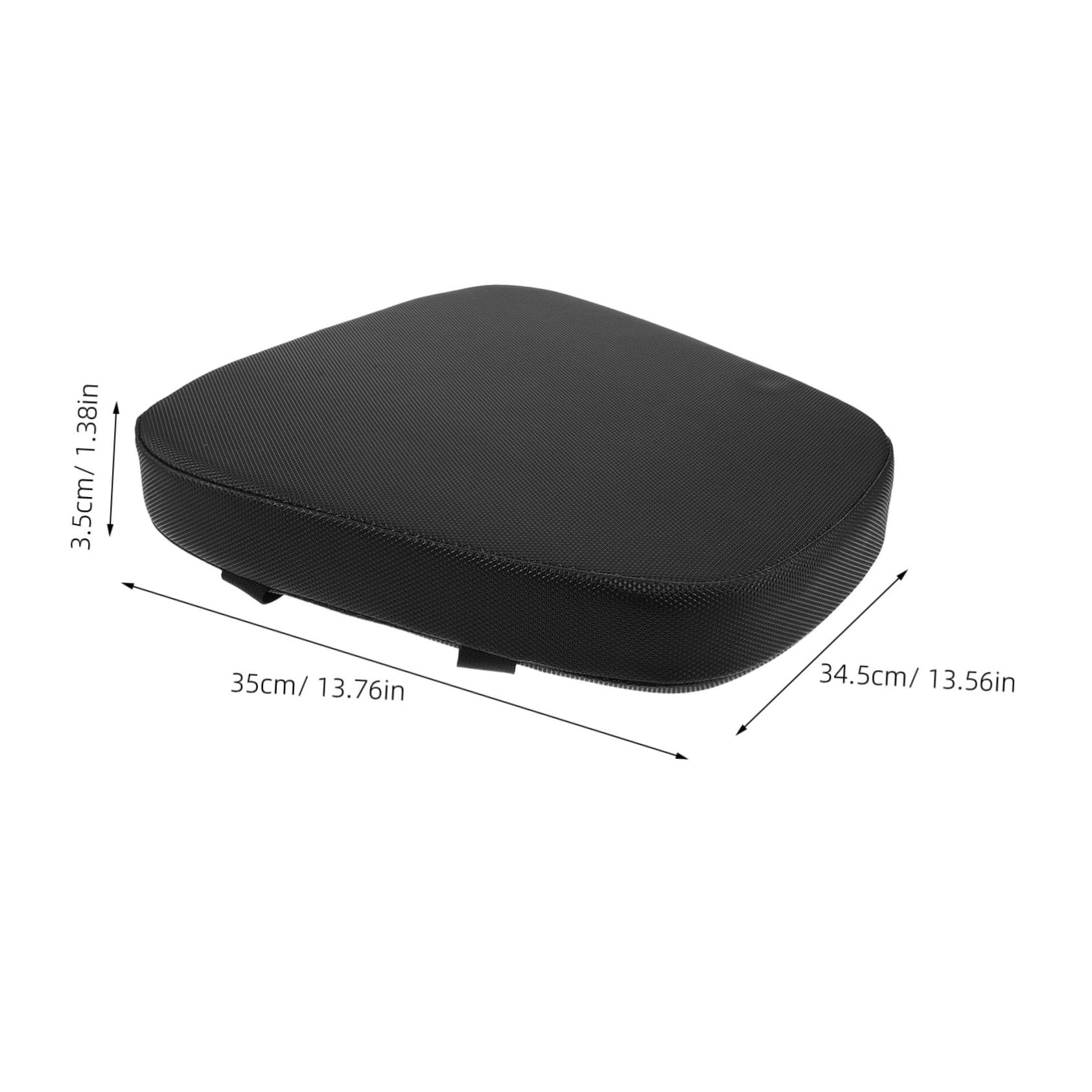 Cabilock Selle Amortissante pour Vélo Coussin Épais Anti-Vibrations Imperméable Noir Housse De Selle De Remplacement pour Trottinettes Électriques Et Vélos