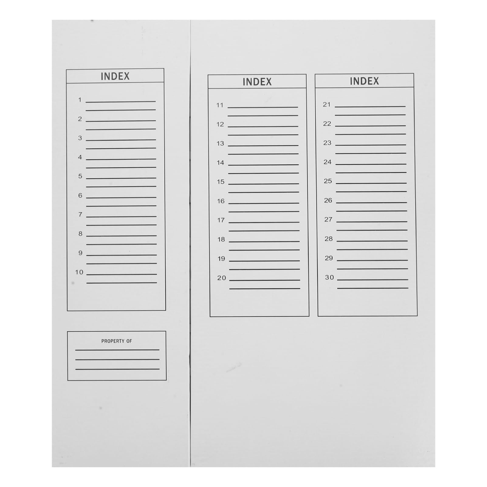 OUNONA Microscope Slide Box Holds 30 Slides Pathological Boxes Opening Slide Mailers for LabSupplies