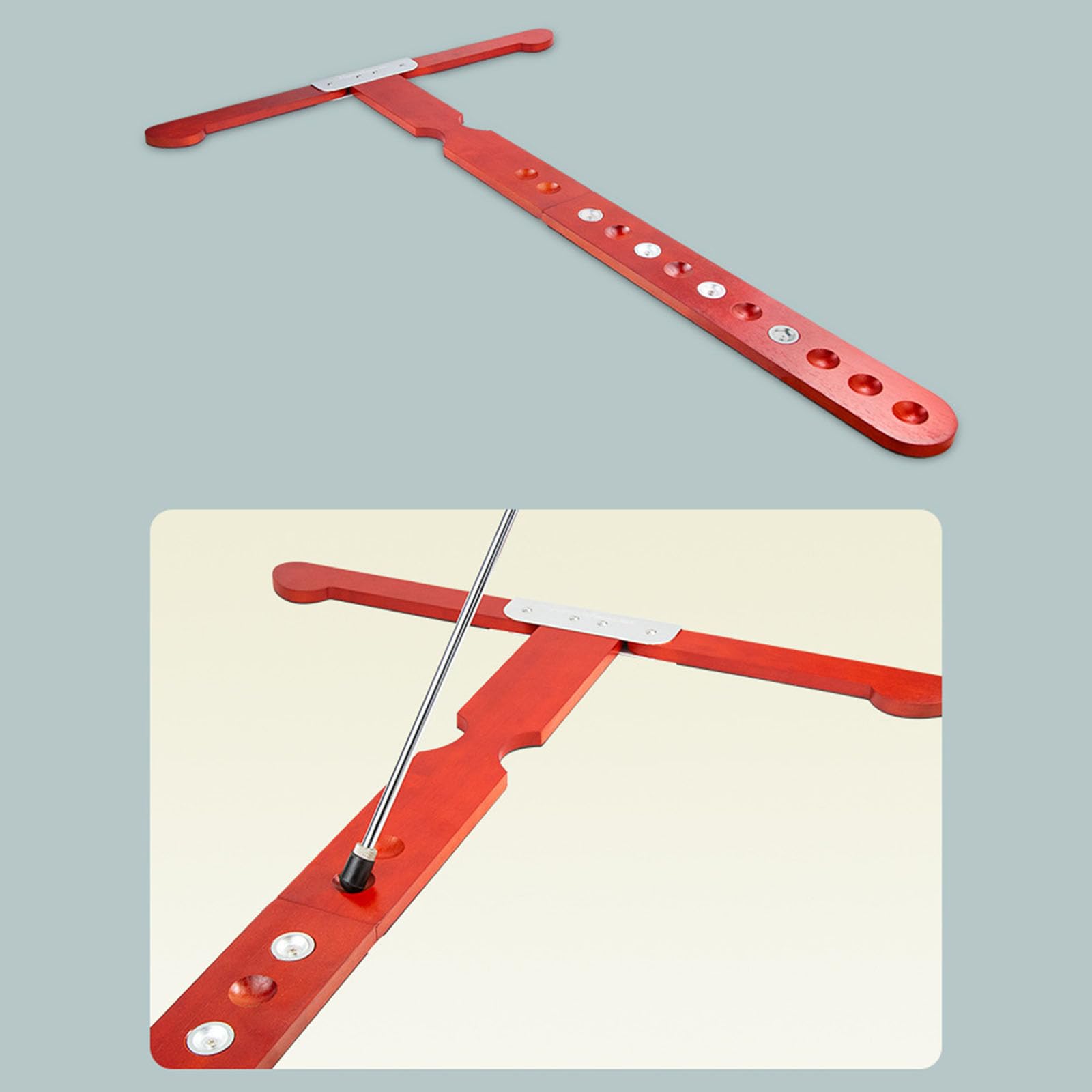 HOMET Shape - Soporte de madera antideslizante para violonchelo, accesorio de práctica portátil, apto para uso en instrumentos