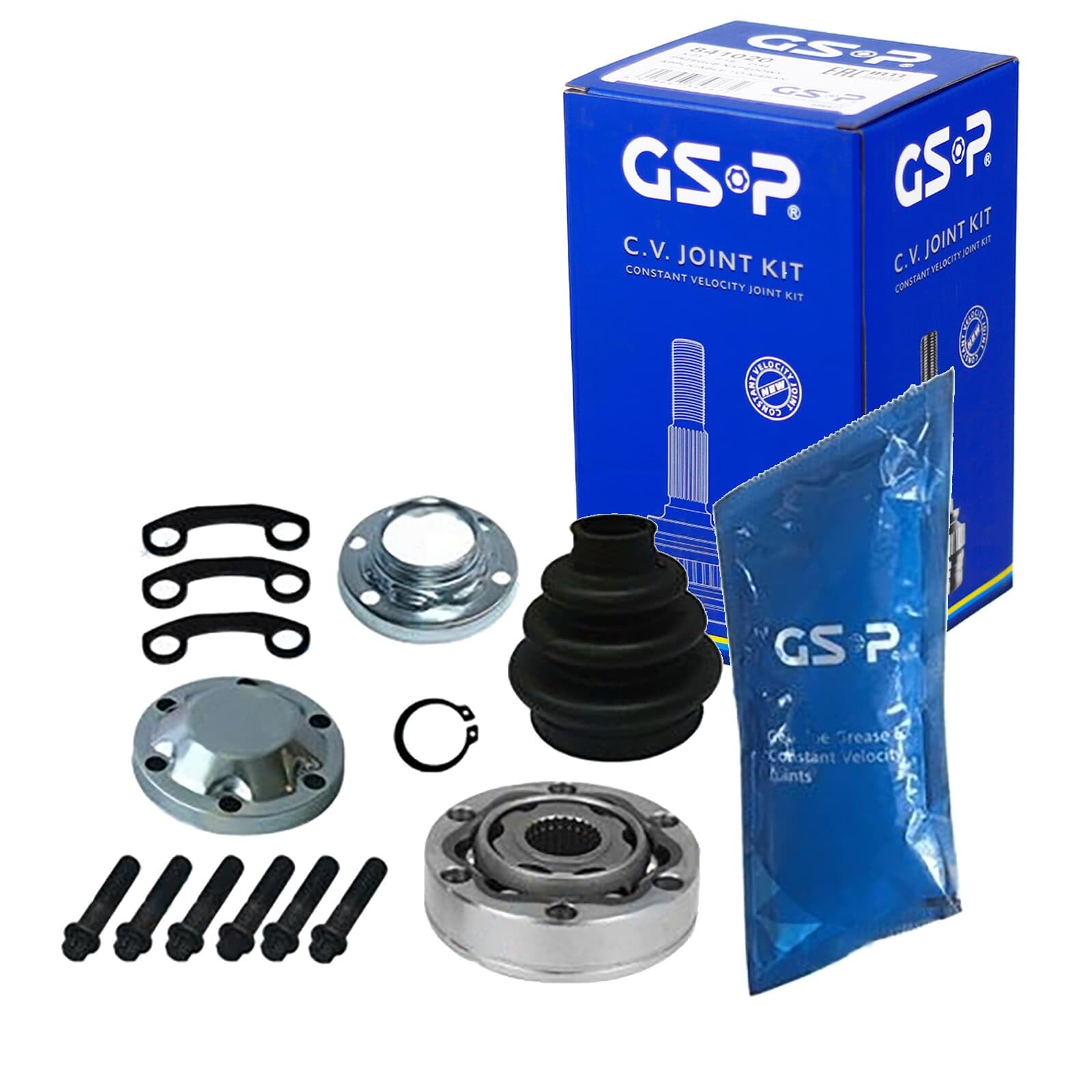 GSP Juego de articulación árbol de transmisión 635025 Junta Homocinética Compatible con BMW 3 Touring E91 3 Sedán E90 5 Sedán E60 5 Touring E61 1 Hatchback E87