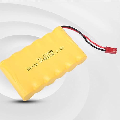 Miniatura 4 de Jerys Batería de coche de RC, 7.2V 400MAH 2PCS RC accesorios del coche para al aire libre