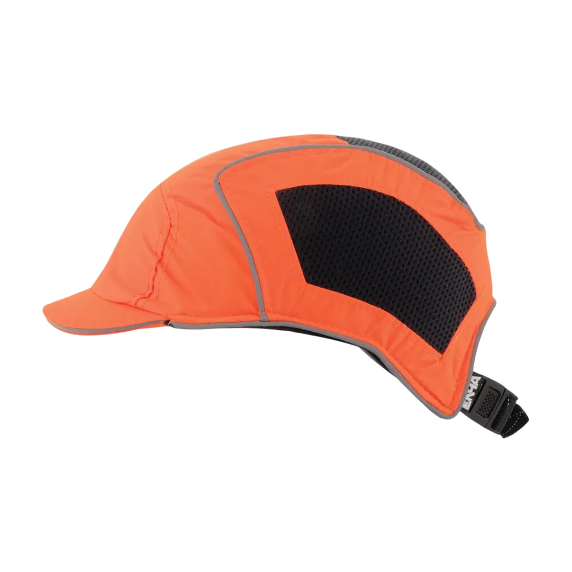 ENHA Syntis Dynamic Regular Peak Comfortable, Stylish Bump Cap Safety Helmet Thermo-Regulated Protective Safety Headwear (Orange)