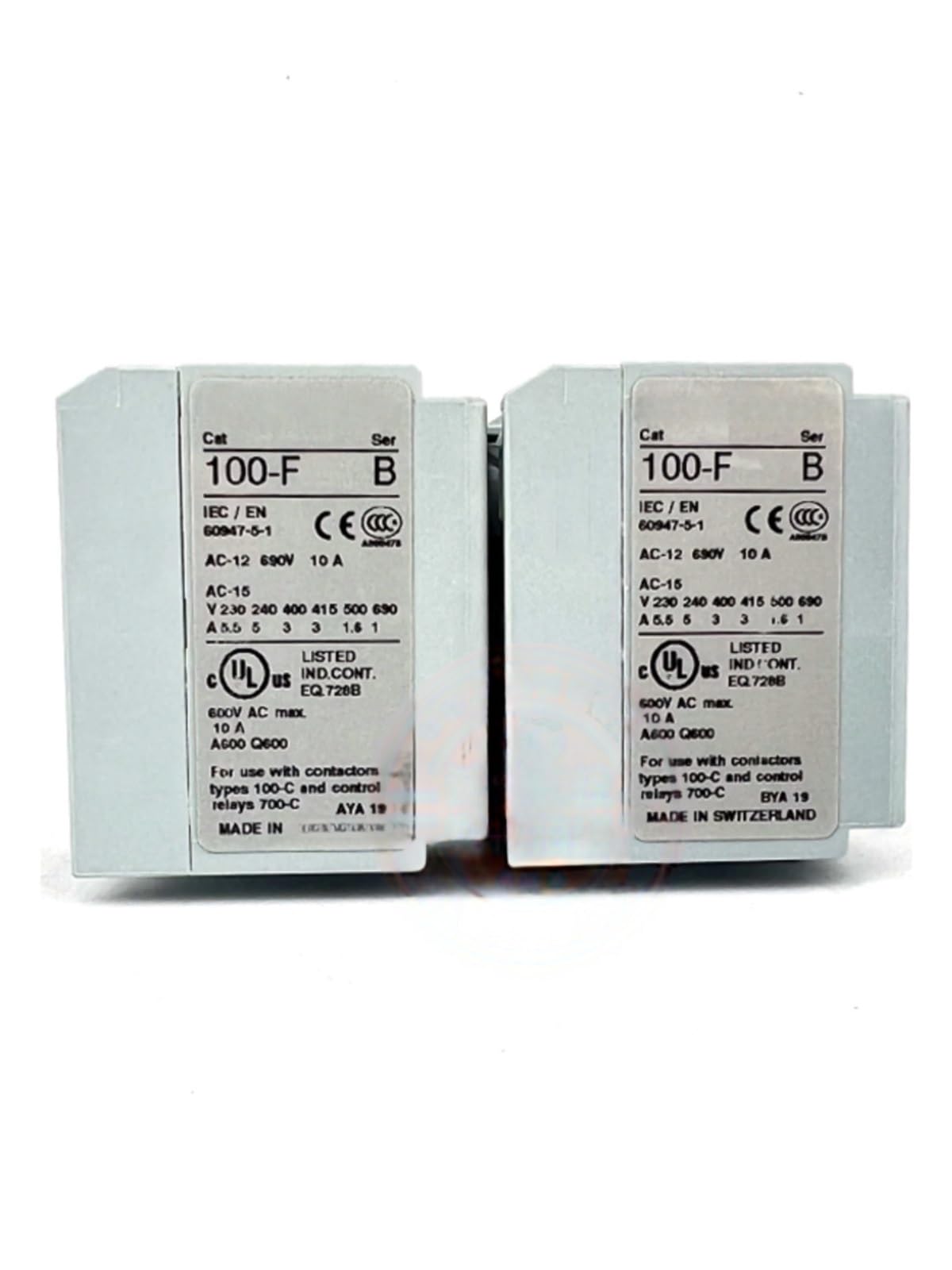 Contacto Auxiliar del contactor 100-FA11 100-FB11 100-FA20 100-FA02 100-FB20 100-FB02(100-fa02)
