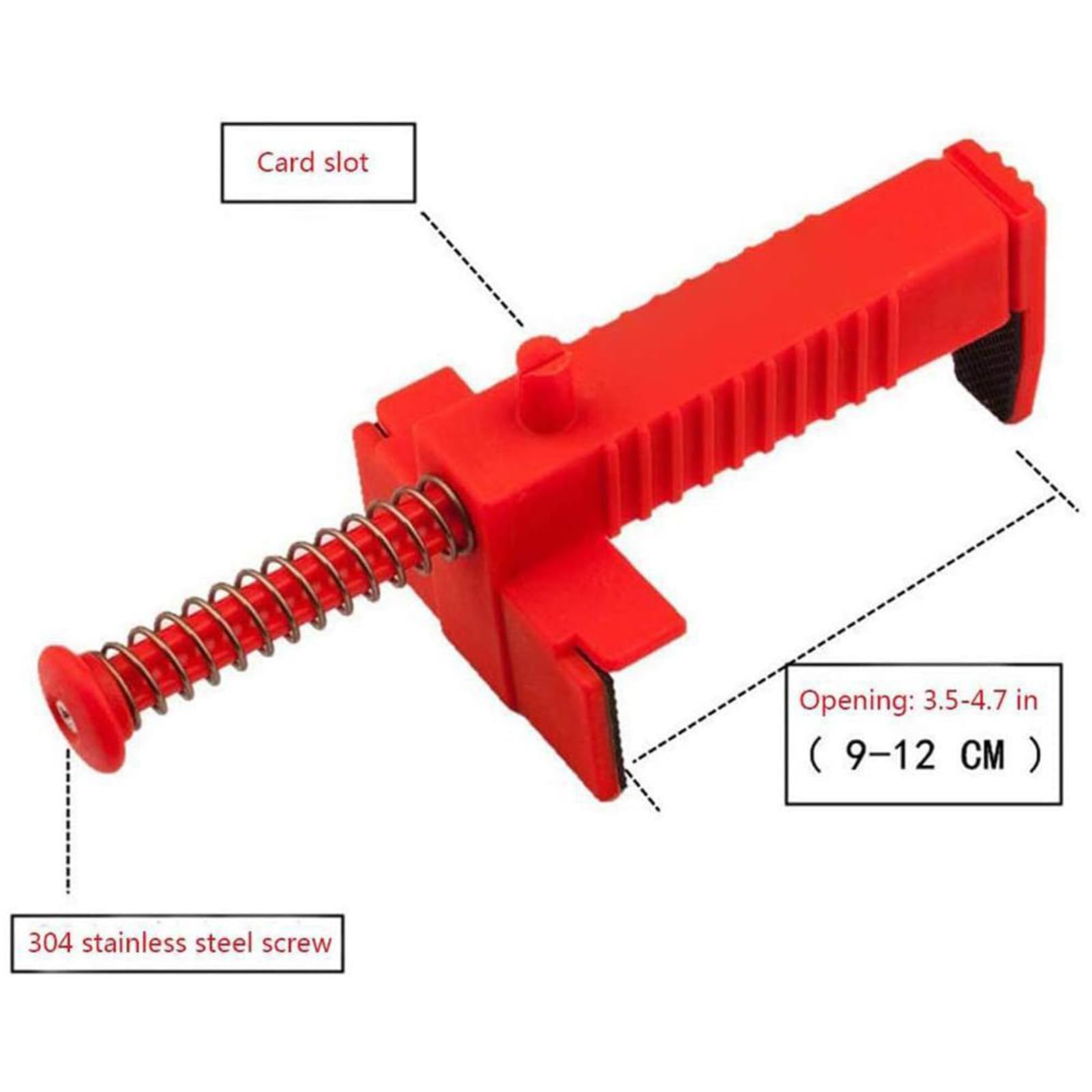 Produktbild von Brick Liner Runner Drahtschublade Maurerwerkzeug, 2 Stück Brick Liner Runner Drahtschublade Maurerwerkzeug Nivellierungsmesswerkzeug Technisches Zubehör (Rot