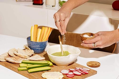 Vista 8 de Only Sal de primavera antigua de las montañas de los Andes, híbrida de roca y sal marina de grano grueso con alto contenido mineral, sal kosher