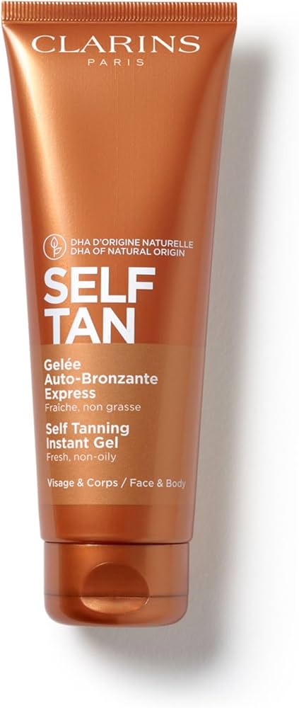 Clarins Self Tanning Instant Gel 125ml | Fast-Drying, Streak-Free