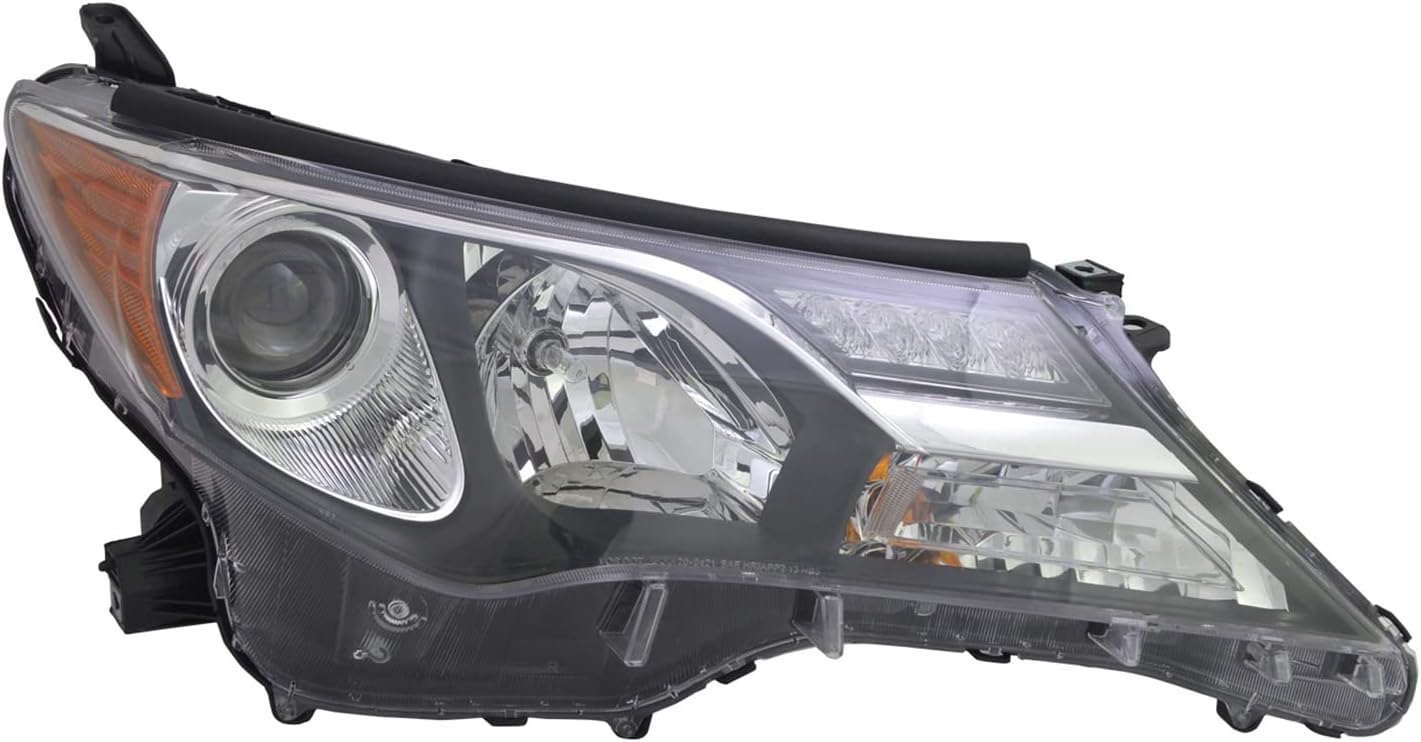 TYC Right Headlight Assembly Compatible with 2013-2015 Toyota Rav4