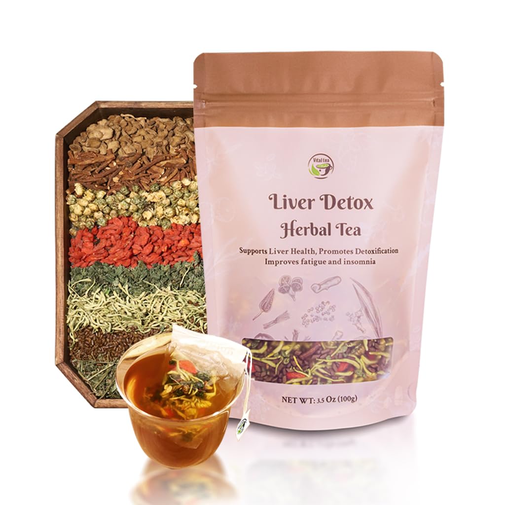 Liver Detox Herbal Tea, Liver and Kidney...