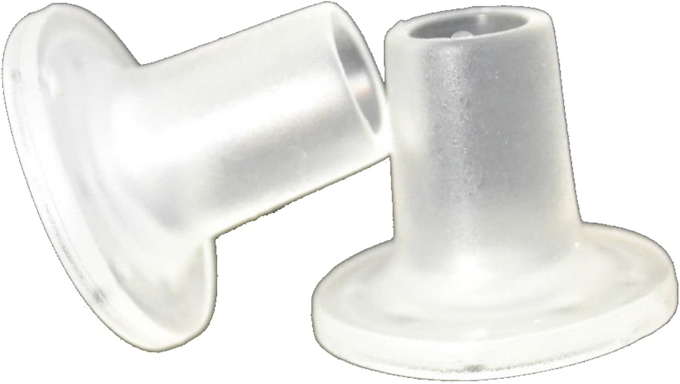 2 x Clean Heel, Heel Stoppers Petite Clear with Subtle glitter