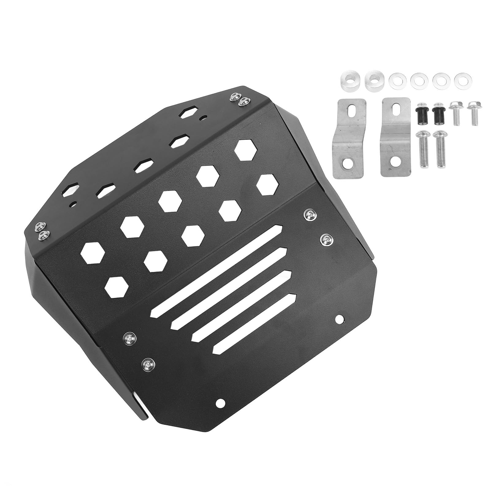 Keenso Protezione Carter Motore Alluminio Paracolpi Telaio Moto, for