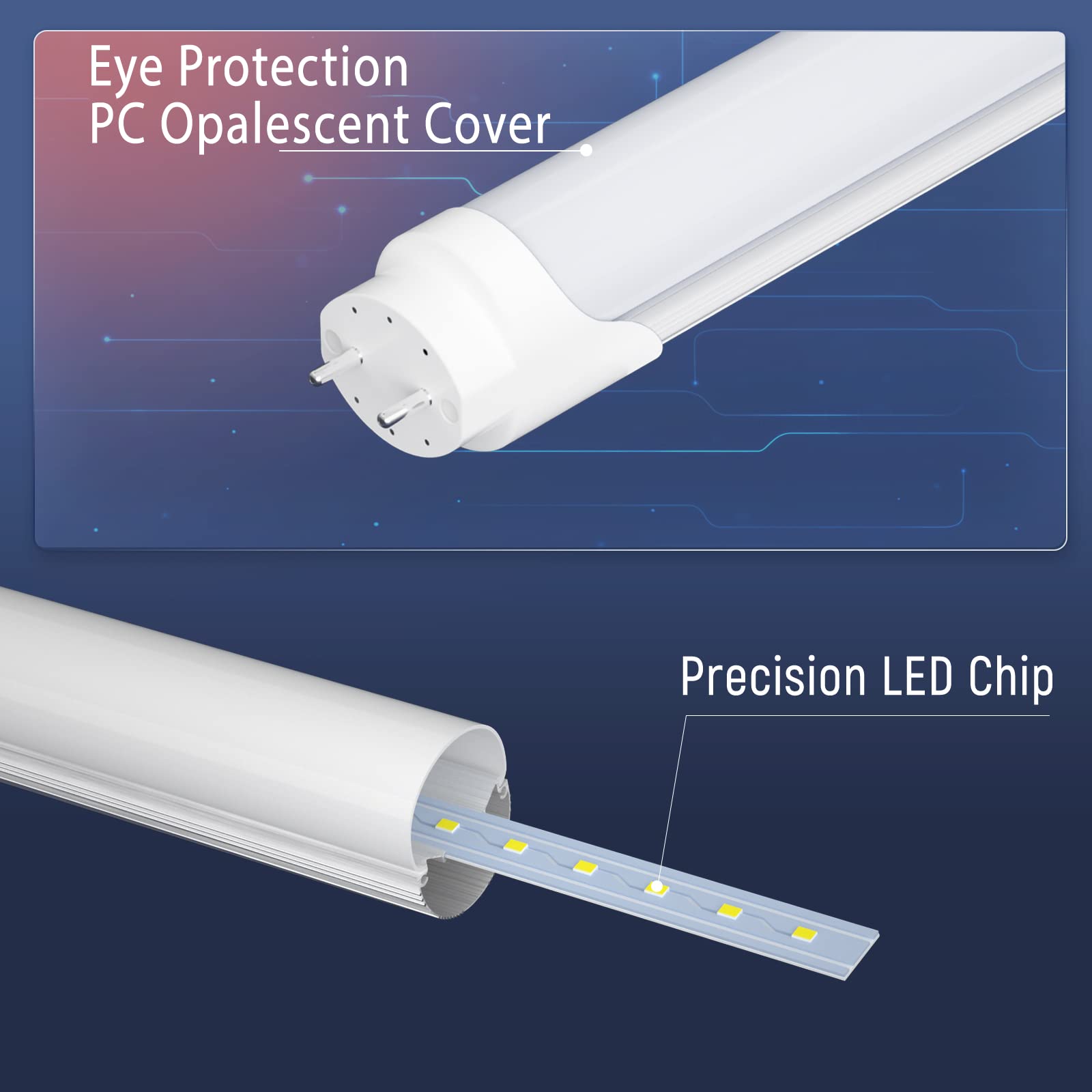 20 Pack 5CCT 4FT LED T8 Ballast Bypass Type B Light Ubuy Nepal lupon