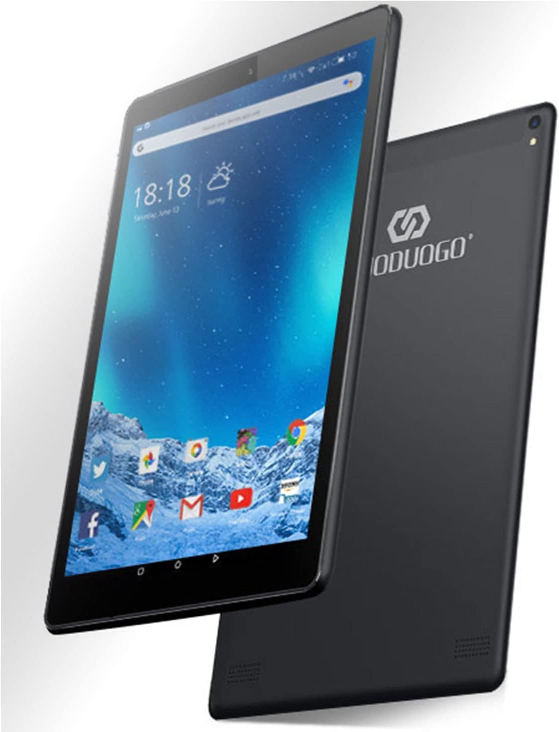 DUODUOGO Andorid Tablet 10 inch, Tablets with SIM Soft Card