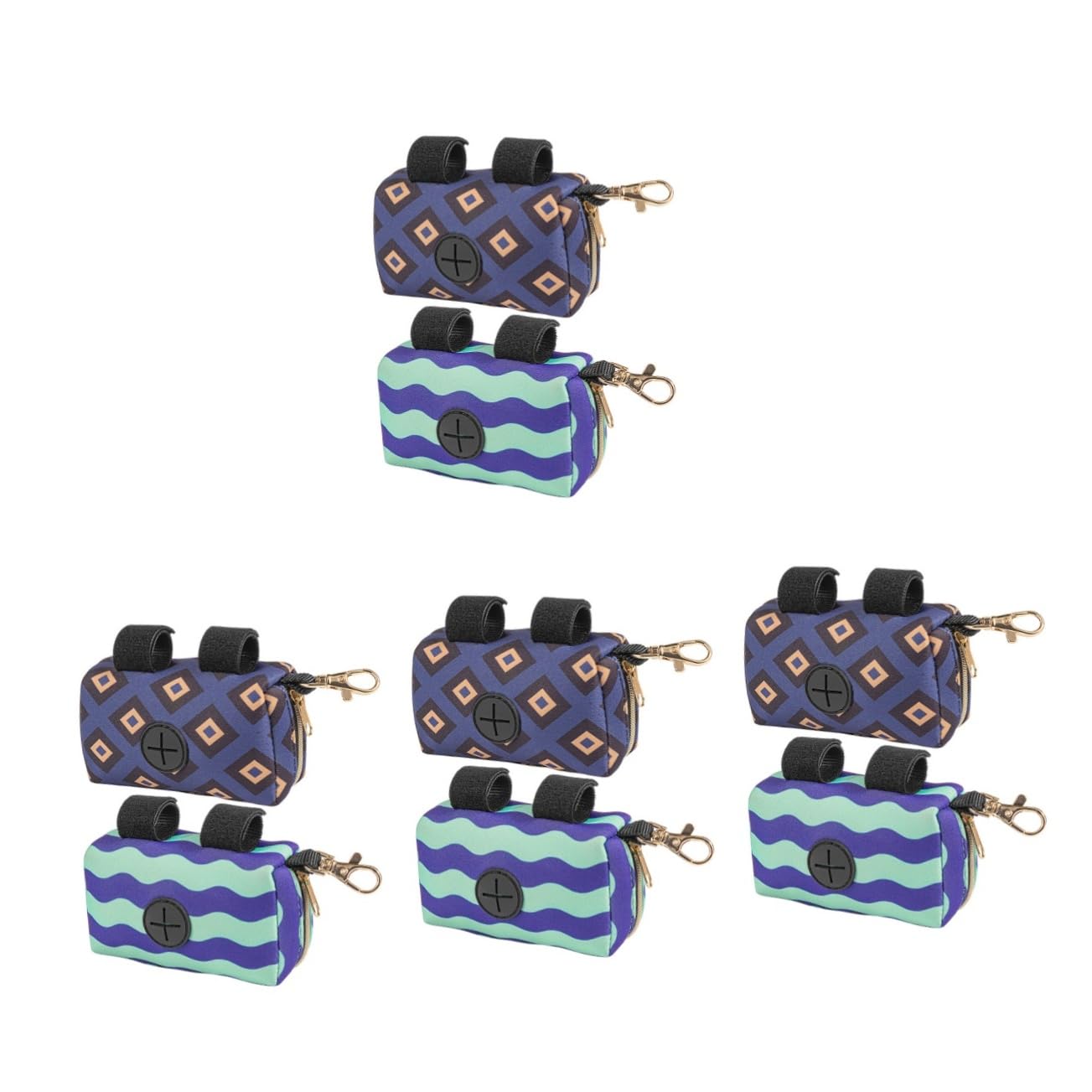 Lot De 4 Distributeurs De À Couches Portables Pour Nouveau-nés Support De Poubelle Pour L'extérieur Distributeur De À Crottes Pour Bébé 2 Pièces X 4