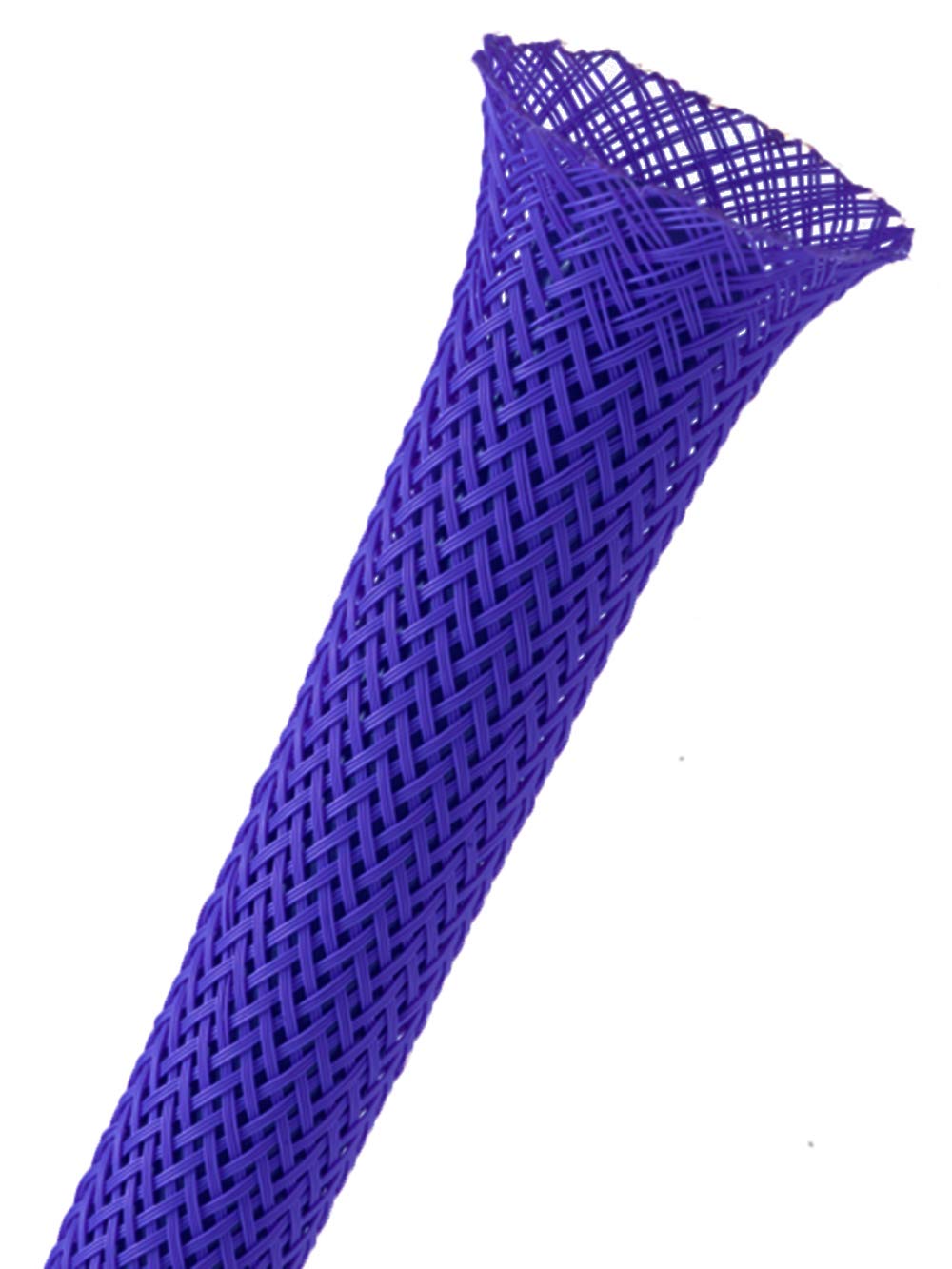 1/4" PET Expandable Braided Sleeving - Color: Brown - Length: 10FT — view 6