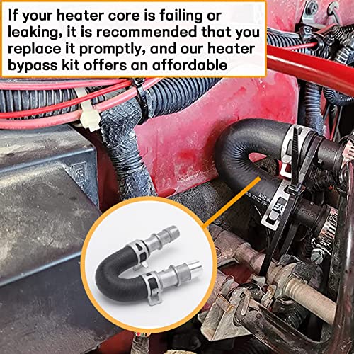 image for VODCACA 626-001 Engine Heater Core Bypass Kit Engine Heater Core Bypas