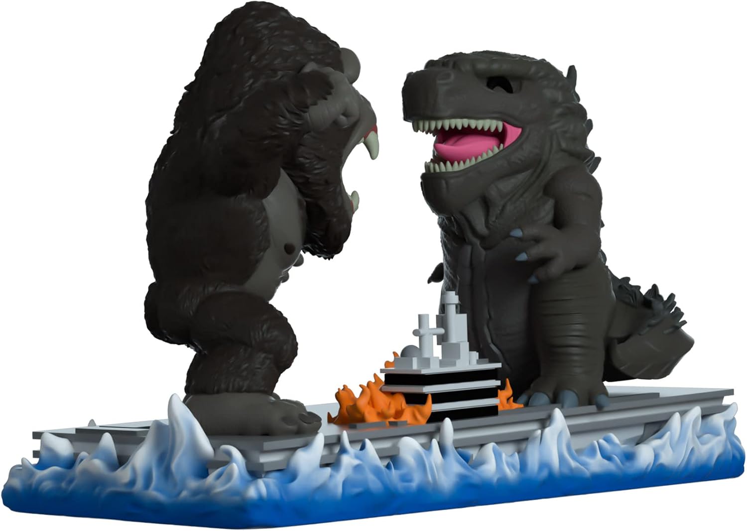You Tooz Godzilla Vs Kong Figures 2 pcs, 4.3" inch Vinyl Figure, Collectible Godzilla Figure and Kong Figure by Youtooz Godzilla vs Kong Collection