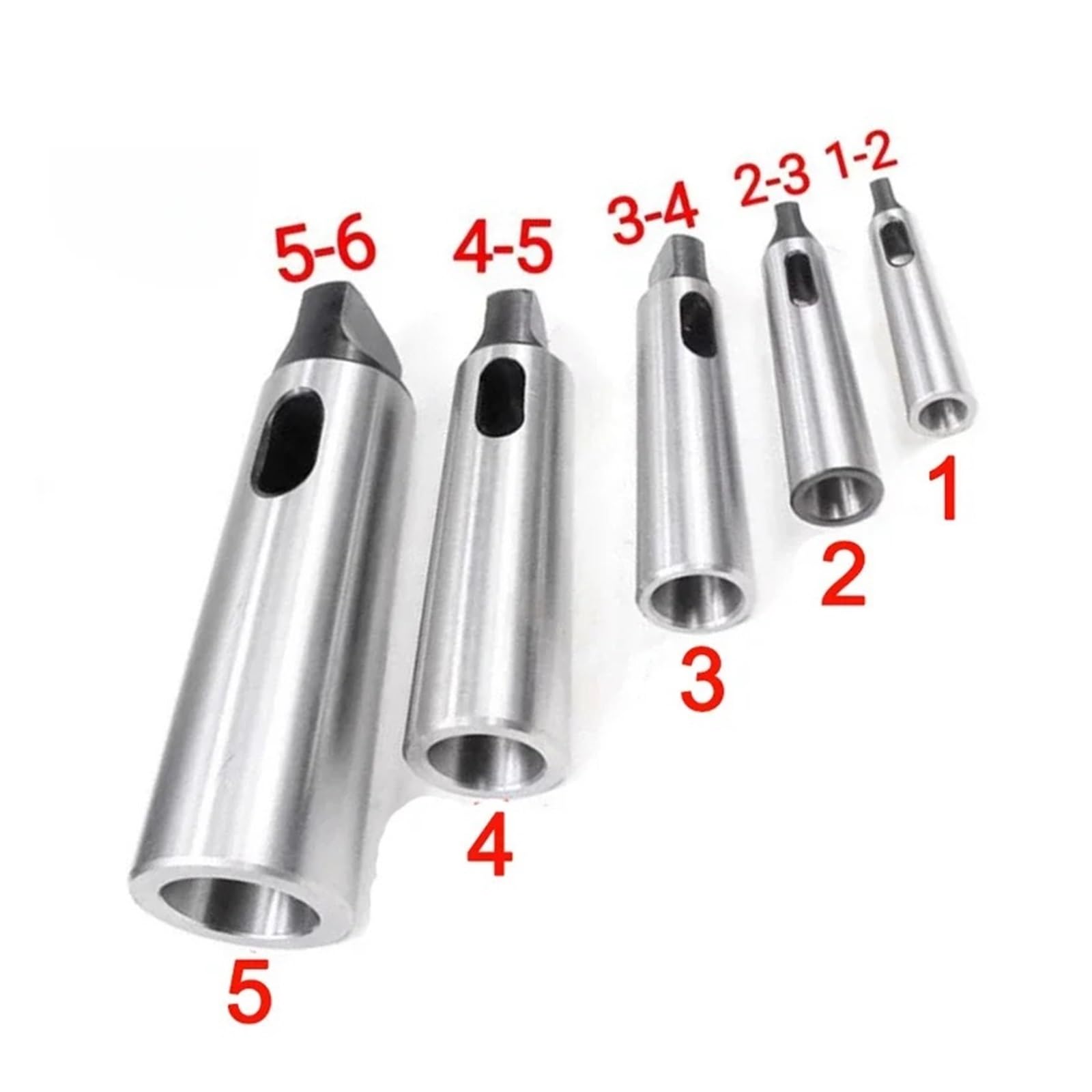 Adapter stożkowy Morse MT1 MT2 MT3 MT4 MT5 tuleja wiertnicza wał Morse'a adapter stożkowy reduktor do uchwytu narzędziowego pręta (MT2-MT3)