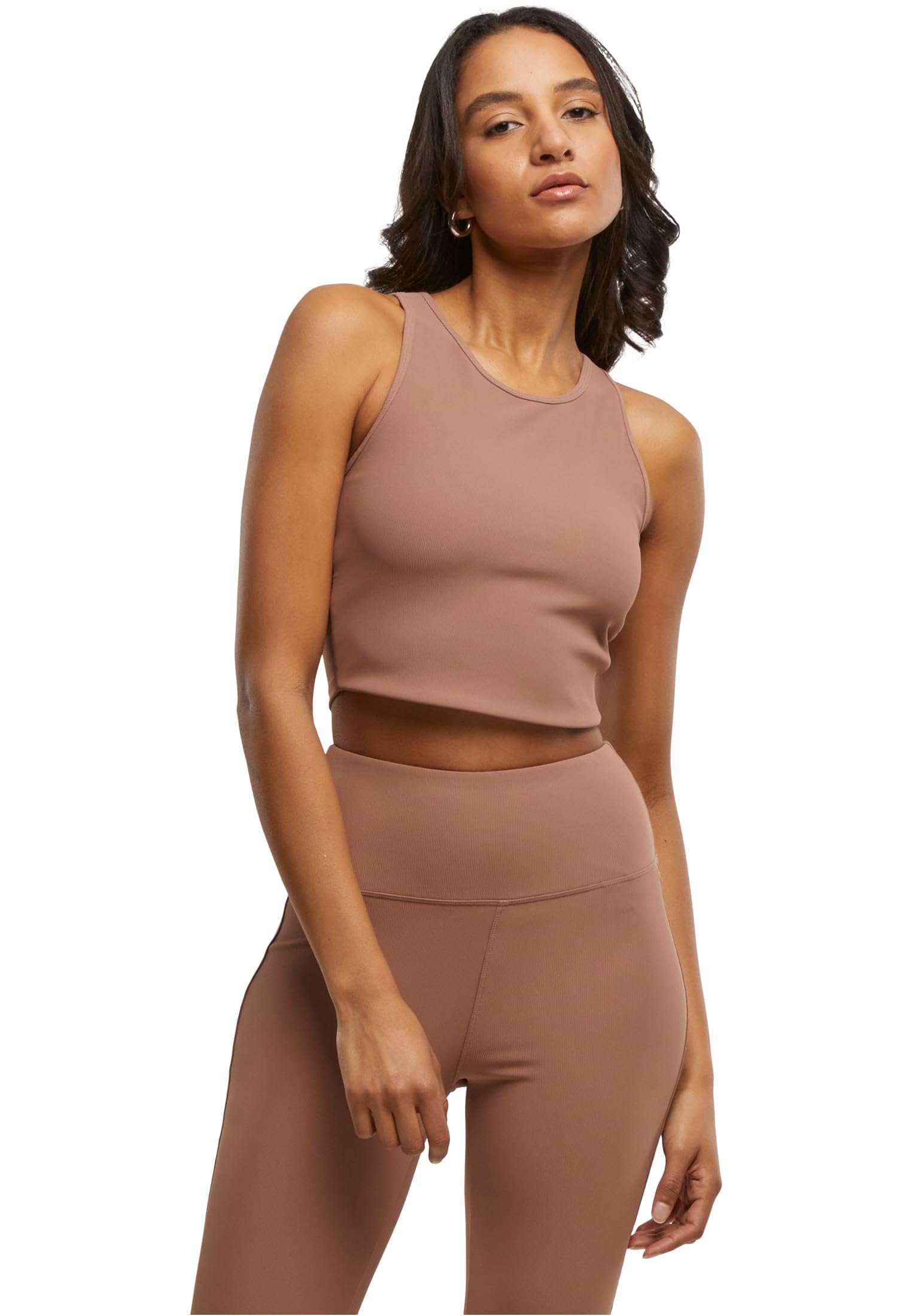 Urban Classics Ladies Sports Top Rib Ladies Sports Top Rib