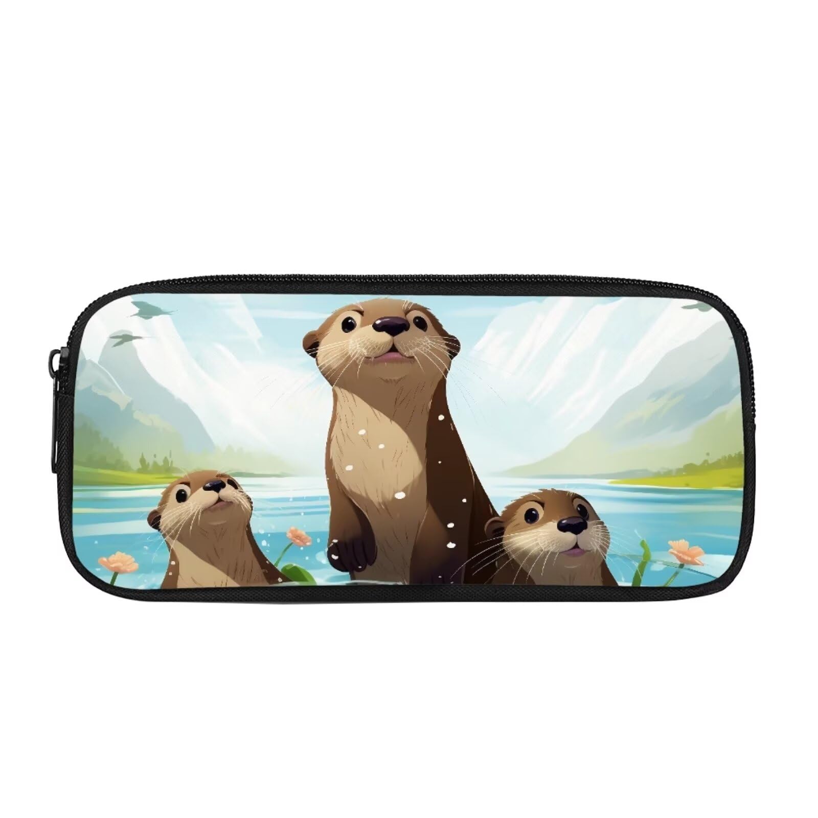 BelidomeSloth Pencil Case for Girls Zipper Pen Box Pouch Holder Large Capacity โ image 1