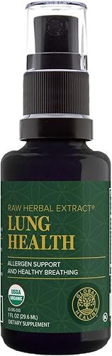 Miniatura 1 de Global Healing Allertrex - Spray de hierbas naturales para apoyo pulmonar y respiratorio defensa normal contra la alergia de la nariz hecho con