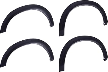 EGR 783374 OEM look fender flare set, matte black finish, compatible with select Ford F-150 models