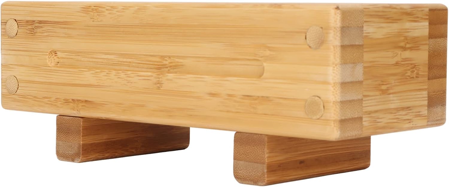 Yosoo Wood Sushi Press Mold, Rectangular Rice Mold Box for DIY Sushi Making, Easy to Use Tool with Smooth Surface, for Home and Restaurant Cooking