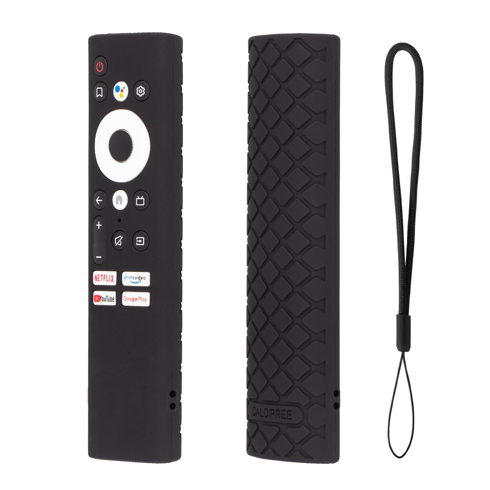 CALDIPREE Silicon Case Pouch Compatible with Sansui Croma Haier Blaupunkt Smart TV Remote Cover (Black) (B0DC3C2JRL) Amazon Price History, Amazon Price Tracker