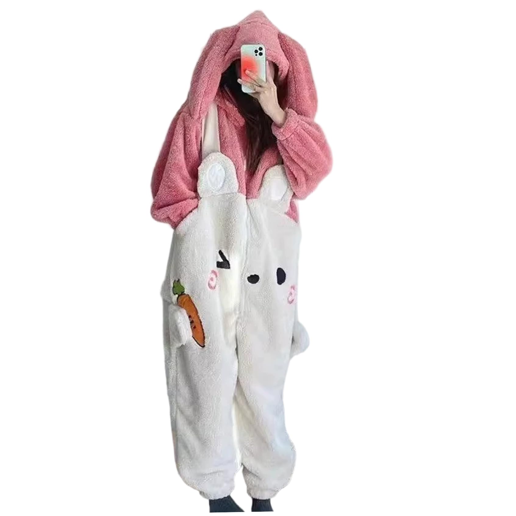 Combinaison pyjama lapin douillet pour des instants de douceur absolue
