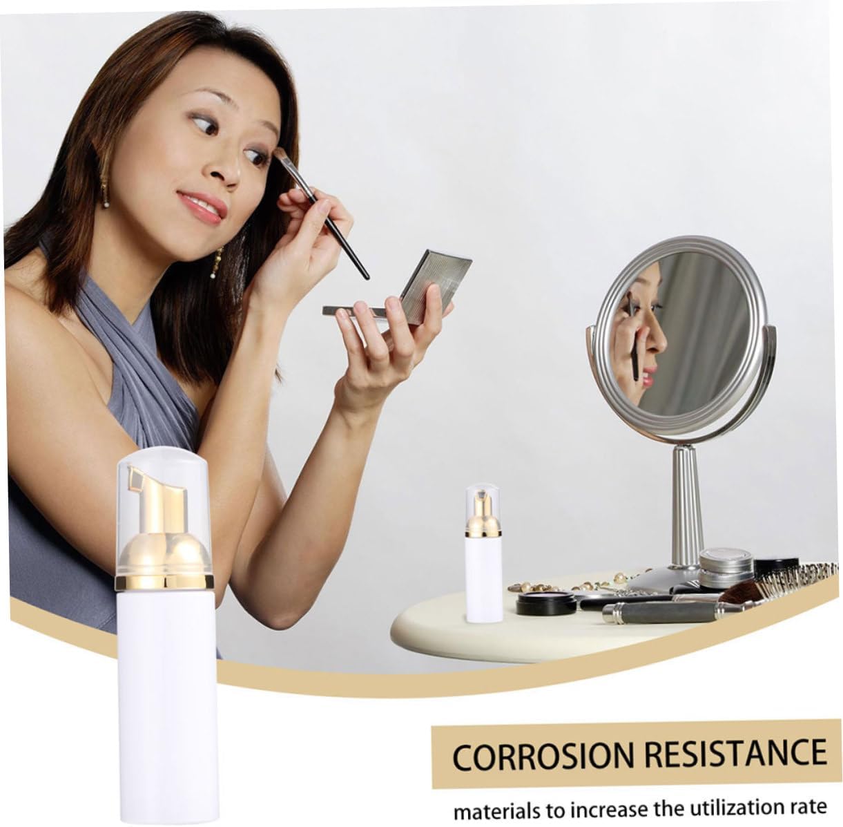 12 Pcs 30ml PET Pump Dispenser Bottles for Shampoo and Soap image 5