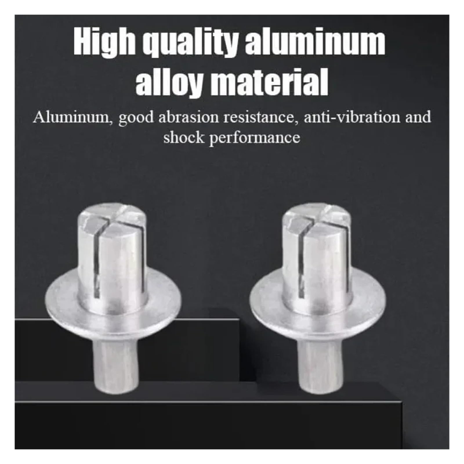 Nity rozprężne ze stopu aluminium, gwoździe młotkowe, nity przebijające, śruby stali nierdzewnej, elementy mocujące do ścian płytowych(300pcs,11mm)