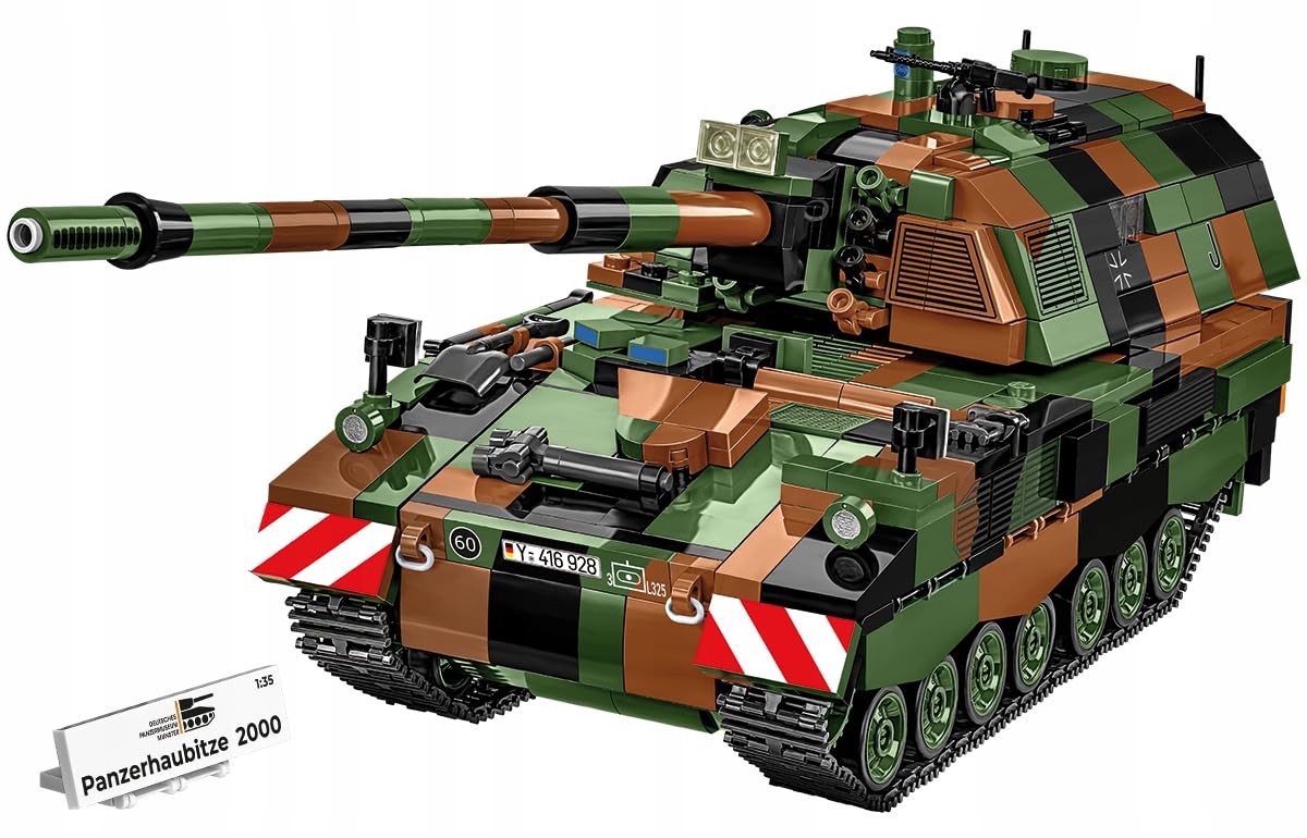COBI Panzerhaubitze 2000, 13.58" x 4.33" x 4.33", Grün