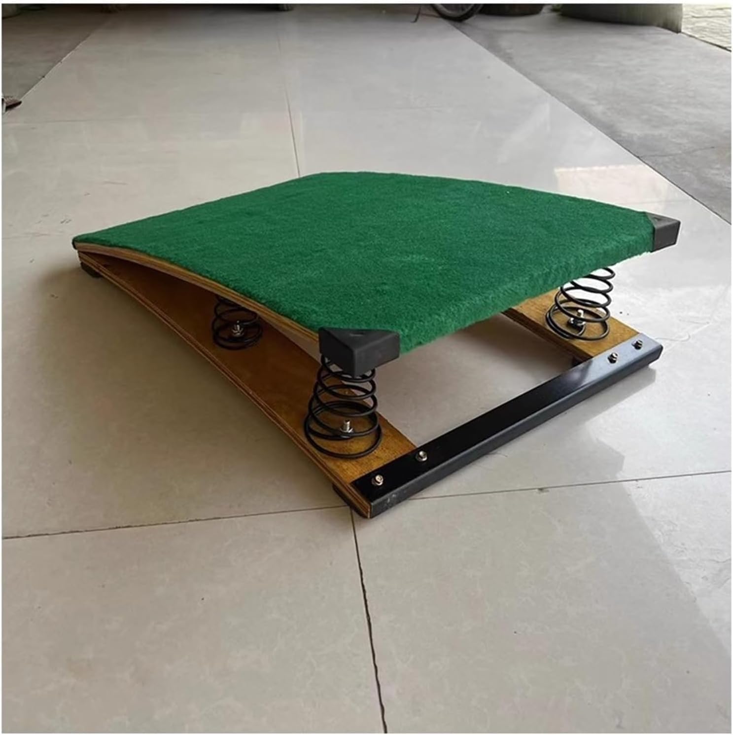 TIST High Jump Spring Board Curved Vault Spring Board Equipment for Home/Gym/Fitness Class/Practice Obstacle Courses Child or Adult Use Landing Practice Art Project Assisted Springboard