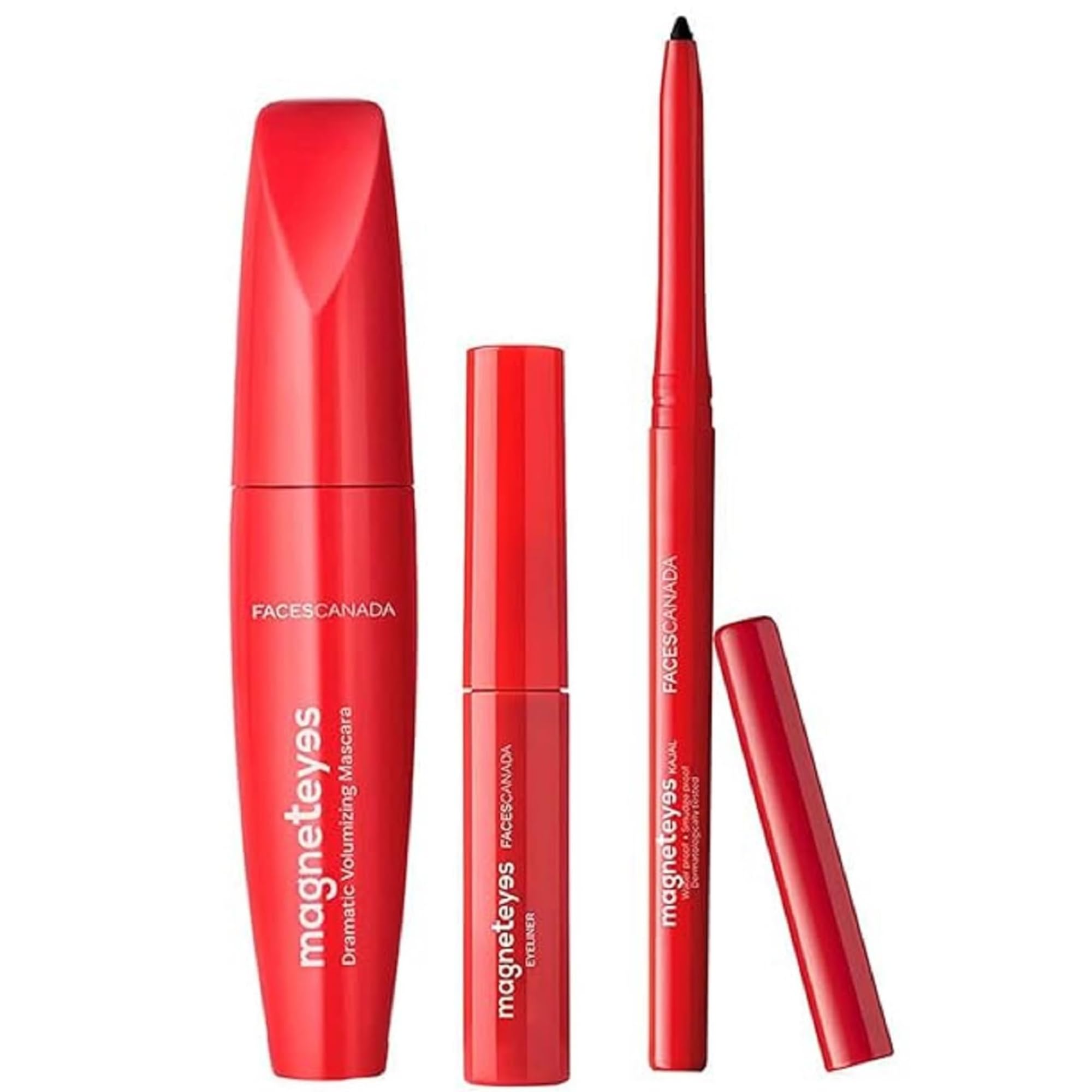 FacesCanada Magneteyes Range 3 In 1, Black, 13 g
