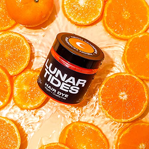 Lunar tides hair dye - neon tangerine bright orange semi-permanen…