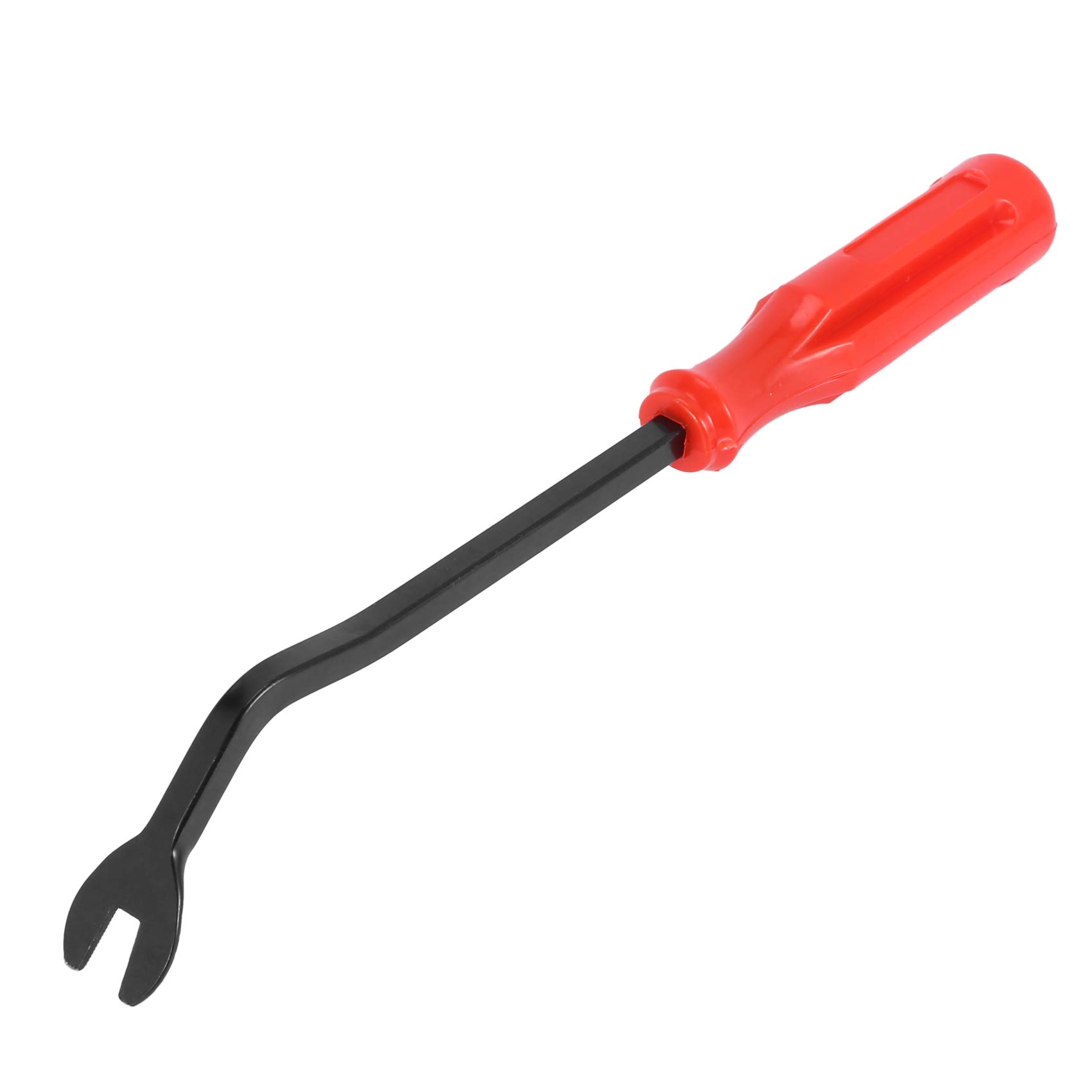 Grapa para puerta de coche interior para enganche de relleno, pinza para quitar, destornillador, extractor de clavos, 6 pulgadas, rojo