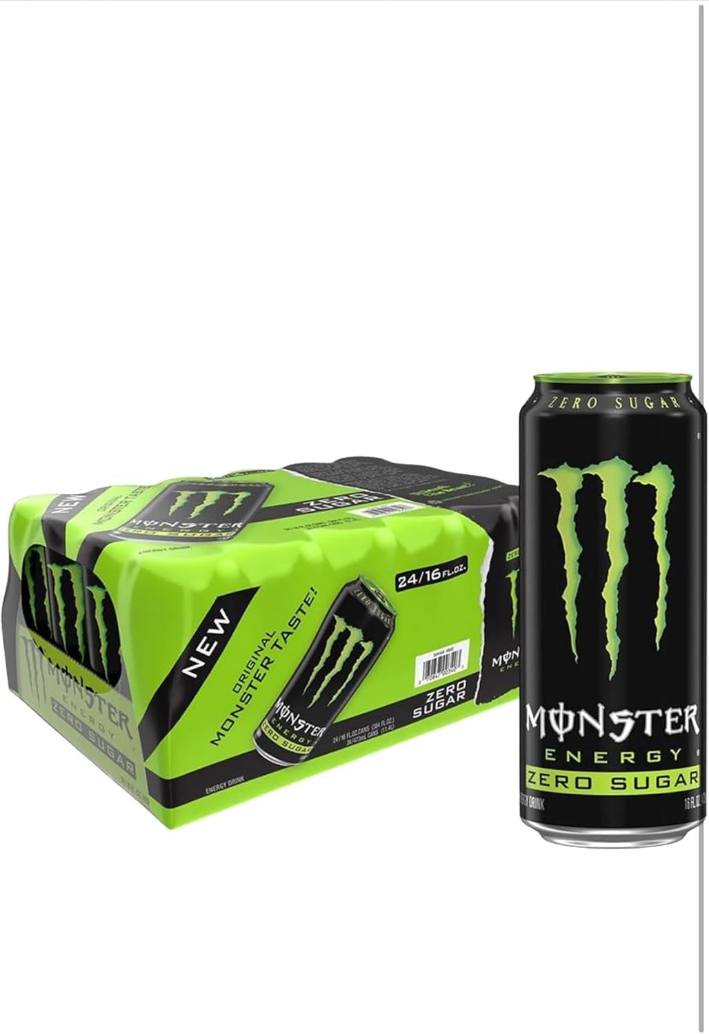 Amazon.com: Monster Energy Zero Sugar (16 oz., 24 pk.) : Grocery