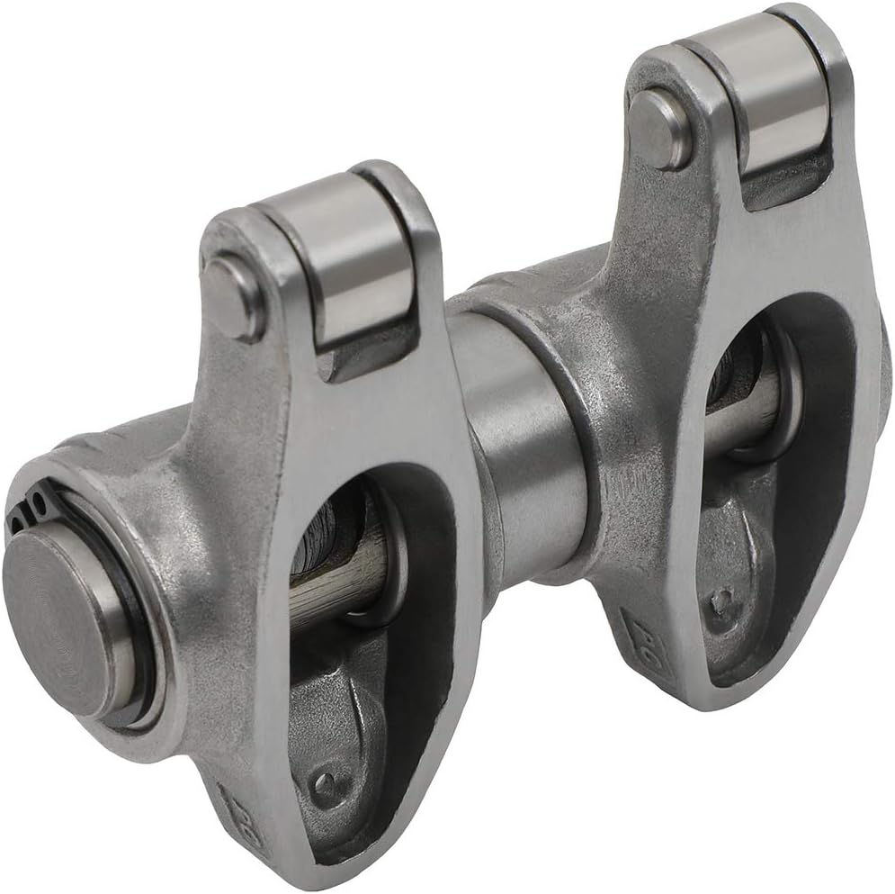 SCITOO PCE261.1089 Shaft Mount Stainless Steel Roller Rocker Arm Set Fits forSmall Block for Chevy 350 8PACK