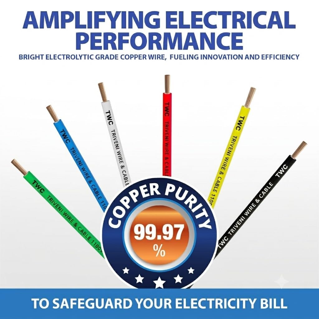 TWC Lite Copper Wire - 90M, Flame Retardant -5