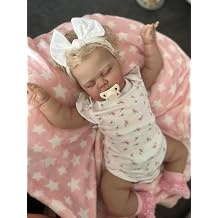 KAWAYII -24 Inch Pickle Lifelike Reborn Blond Hair Pickle Doll Girls Soft Vinyl Cloth Body Newborn Baby Doll Toy Set