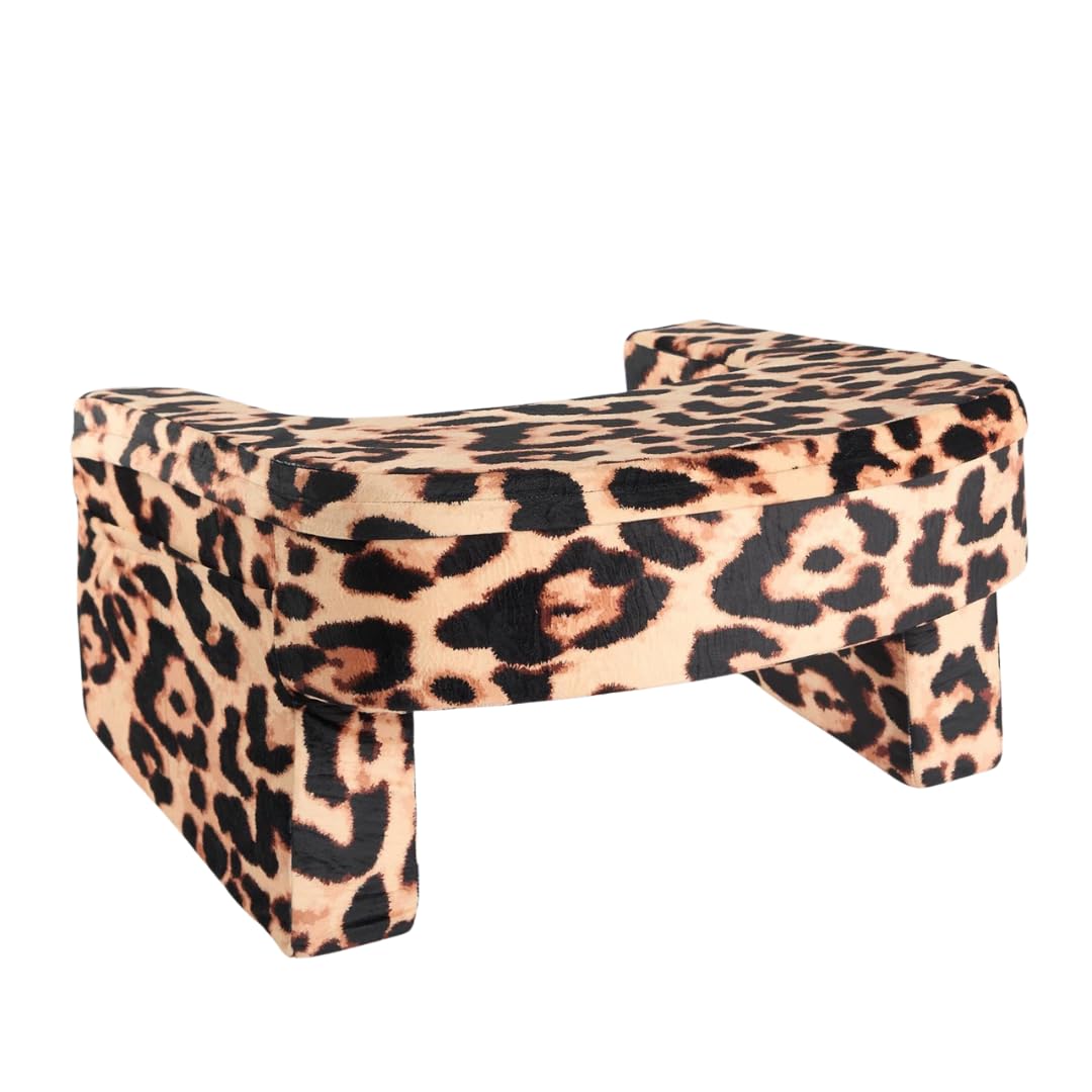 Laptop Cushion Armrest Gaming Pillow - Soft Foam Reading Pillow for Bed & Sofa - OHS Leopard Print - Natural Color - One Size
