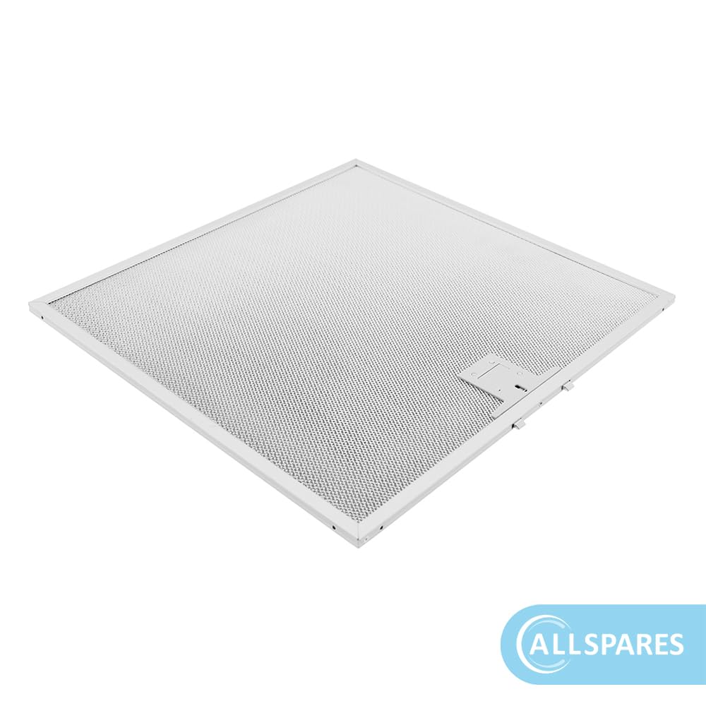 AllSpares Metallfilter (2x) für Dunstabzugshauben geeignet für Bosch Siemens Neff und Balay 00362381/362381 (330x320x8mm)