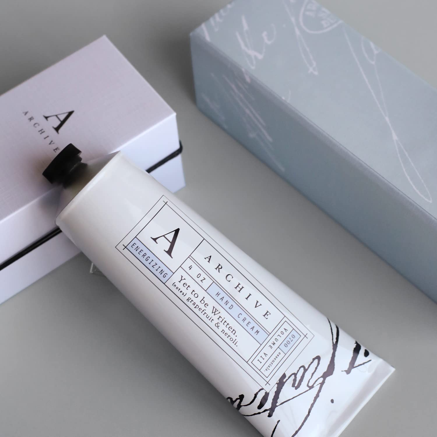 Archive Yet To Be Written Hydrating Hand Cream, 4 oz, Moisturizing Lotion for Women & Men, Natural Soft Skin Ingredients for Dry Hands, Purse Essentials