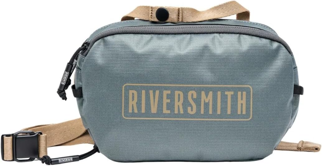 RiverSmith Fly Fishing Pack, Minimalist Hip or Sling Pack, PackOut Bag
