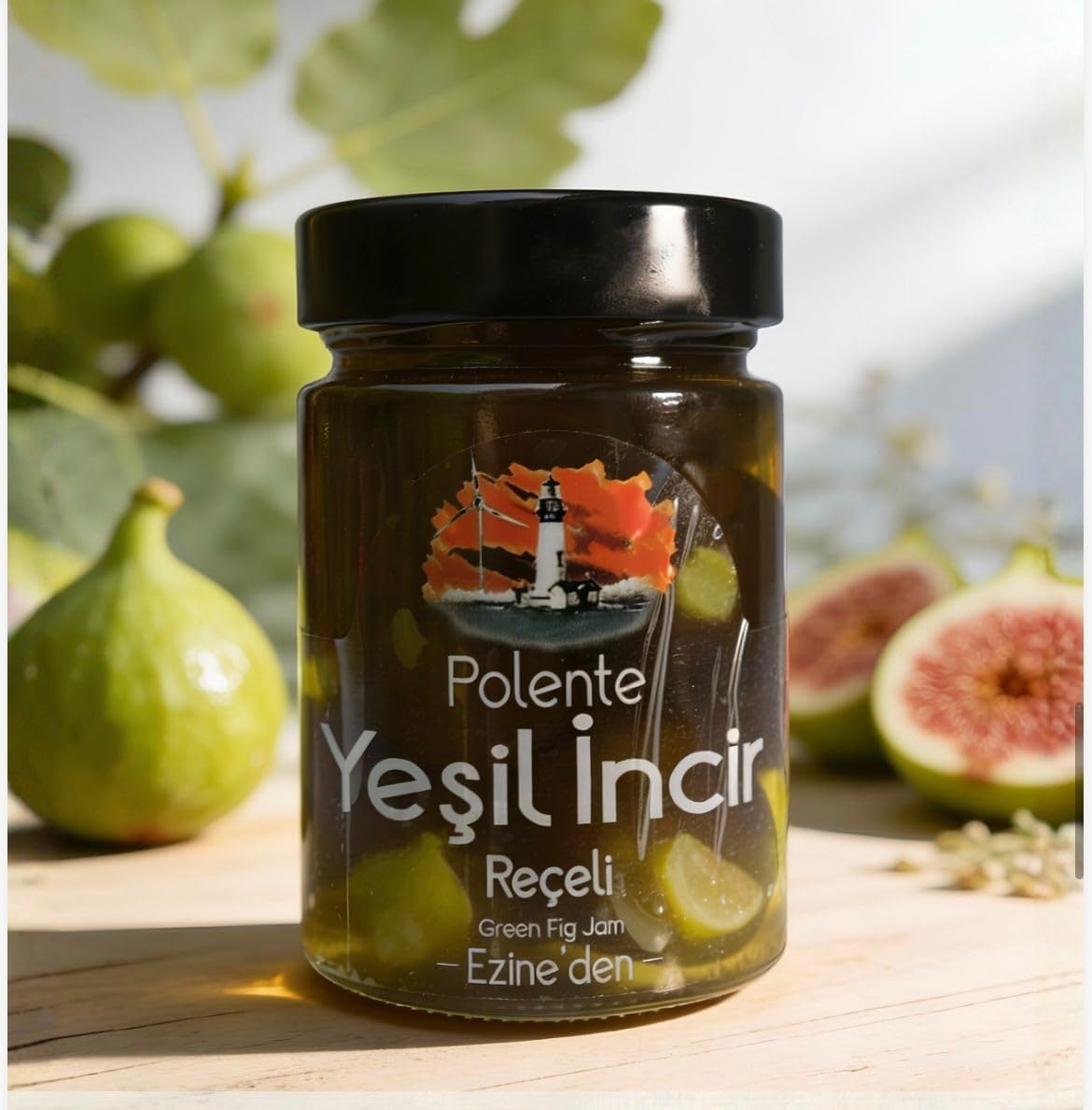 Polente Yeşil Incir Reçeli 400 g