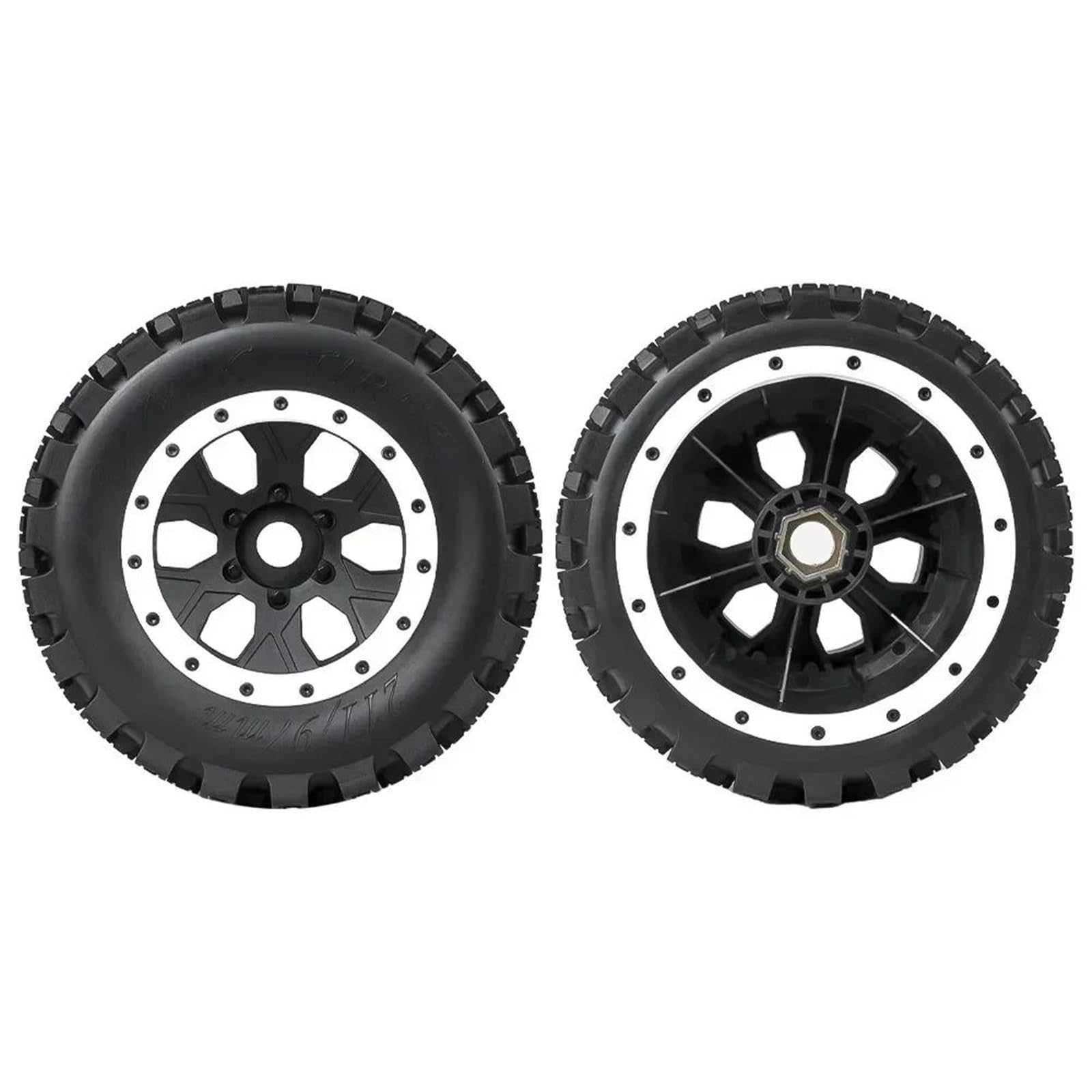 Per Arrma Kartun 8S Per Outcast Trxs Per X-Maxx 1/5 Rc Auto Parti Di Aggiornamento 2 Pz 211mm Per Buggy Pneumatico Decorativo Ricambi Modellini RC
