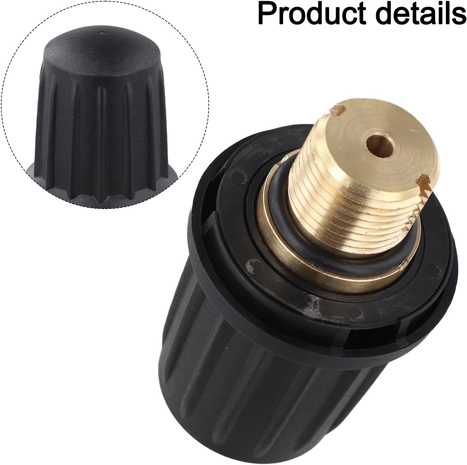 1/2pcs Steam Cleaner Brass Safety Valve,Compatible for KARCHER SG4-4 2.889-104.0 Vacuum Replacement Cleaning(1 Pack)