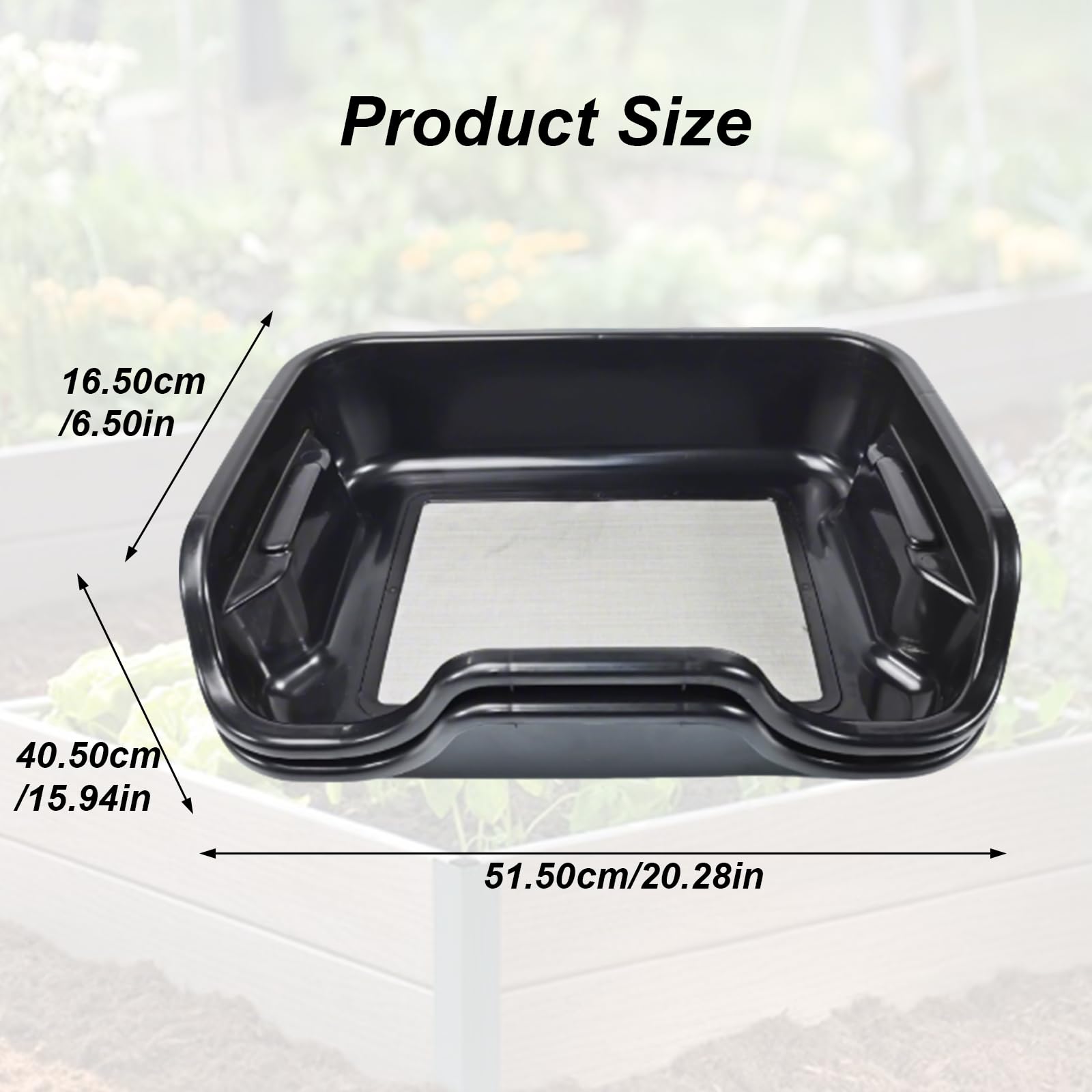 Kit Trim Bin Pro, Tamis à Pollen de 150 microns avec 2 Ciseaux et Une Brosse, loupe, Plateau de tri Ergonomique, bac de tri, Plateau de tri pour Pollen et Herbes